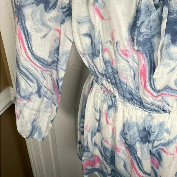 💙🩷 Hollister | Tie Dye‎ Romper New Small - Picture 9 of 14